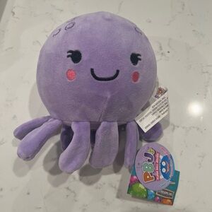 PBJ Inky Octopus Jumbo - OCTOPUS Squish Belly NEW w Tags iNKY